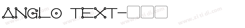 Anglo Text字体转换